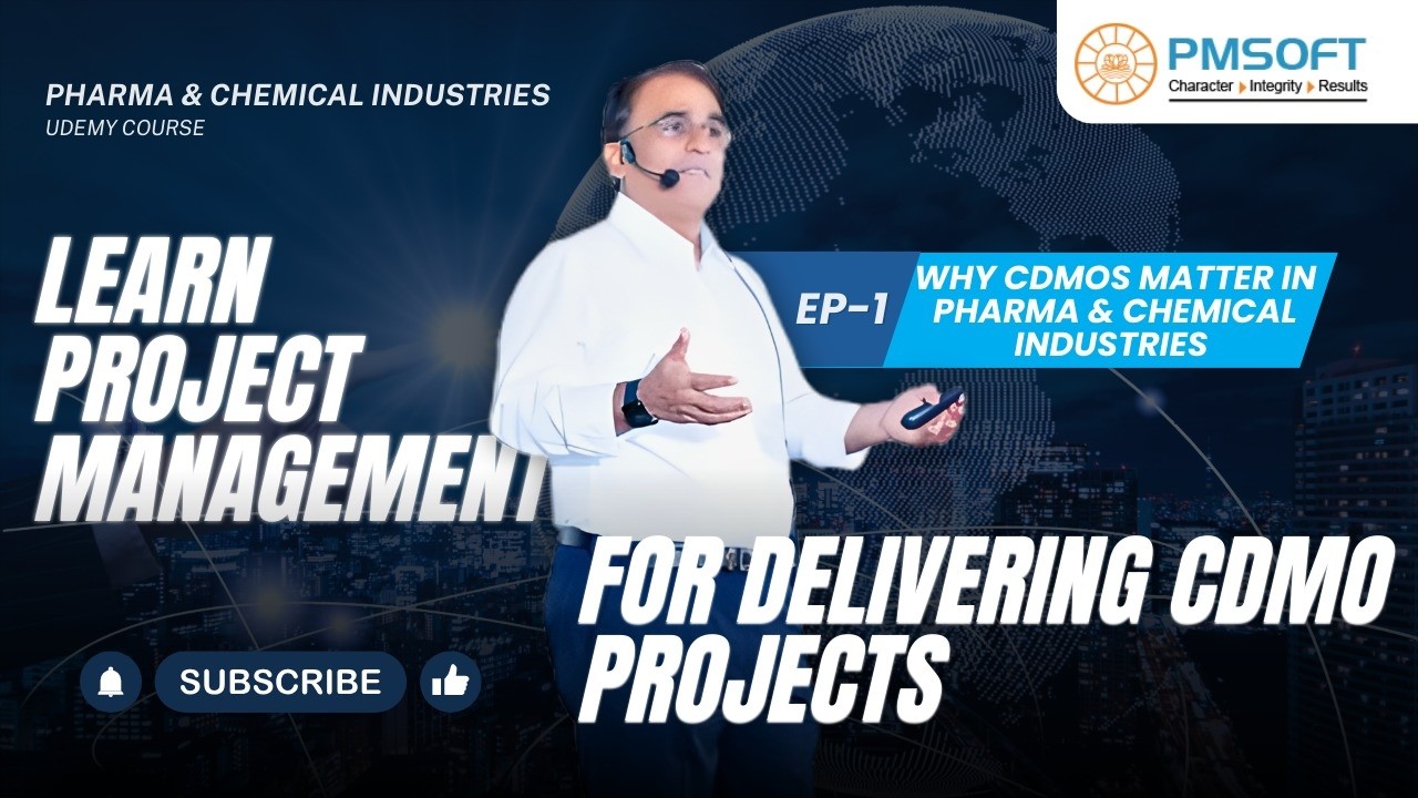 Project Management for CDMO: Pharma & Chemical Industries #cdmo #pharmaproject
