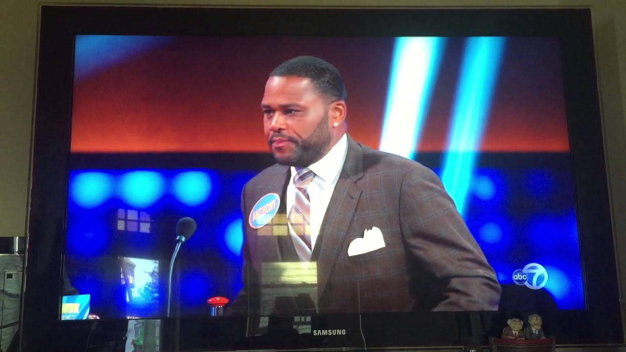 Family Feud - Anthony Anderson, Toni Braxton and Assholes. A.K.A. HAM FLOWERS!?