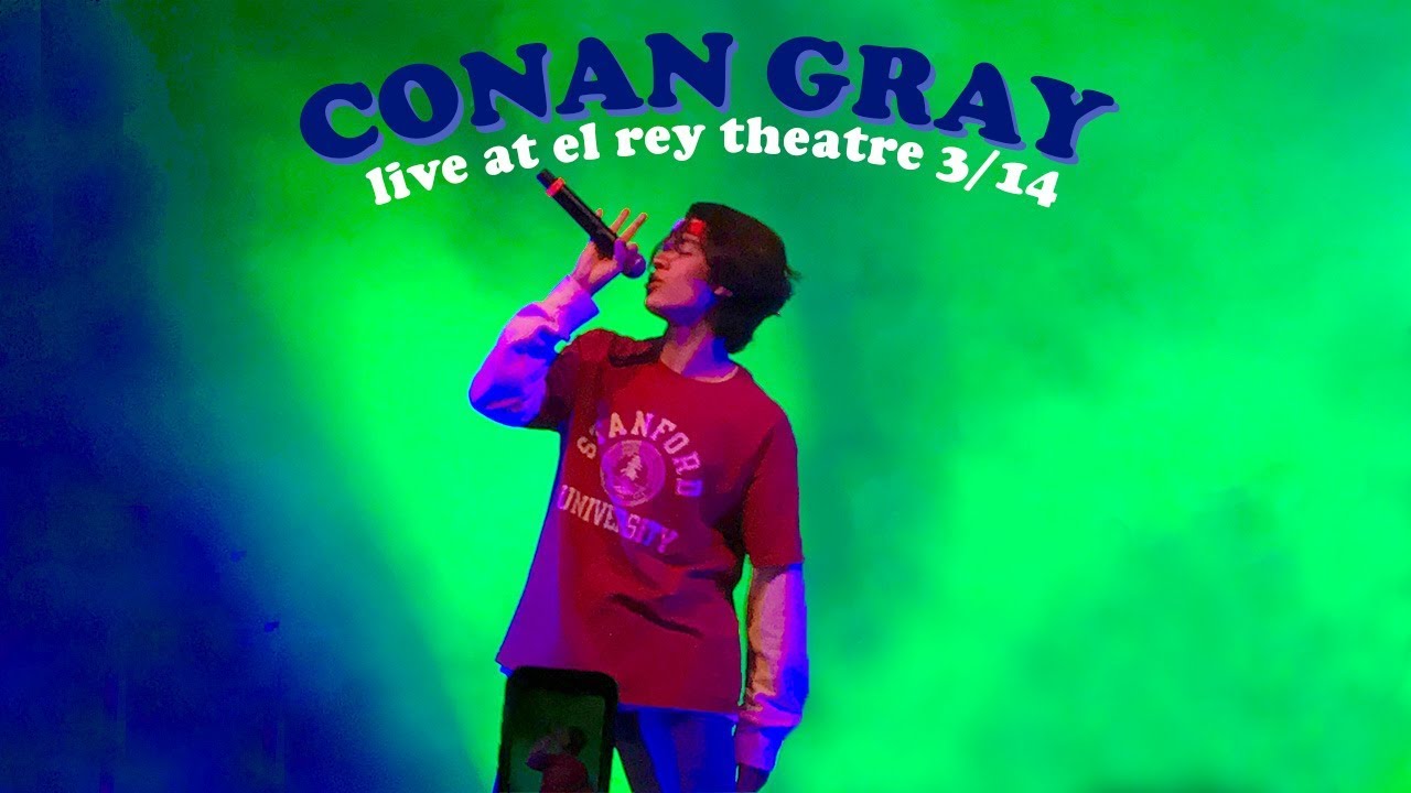 Conan Gray - Sk8er Boi / The King - Live in LA @ El Rey Theatre 3/14