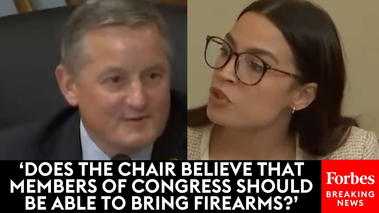 AOC Grills Chairman Bruce Westerman On Whether Members Can Bring Firearms Into Committee