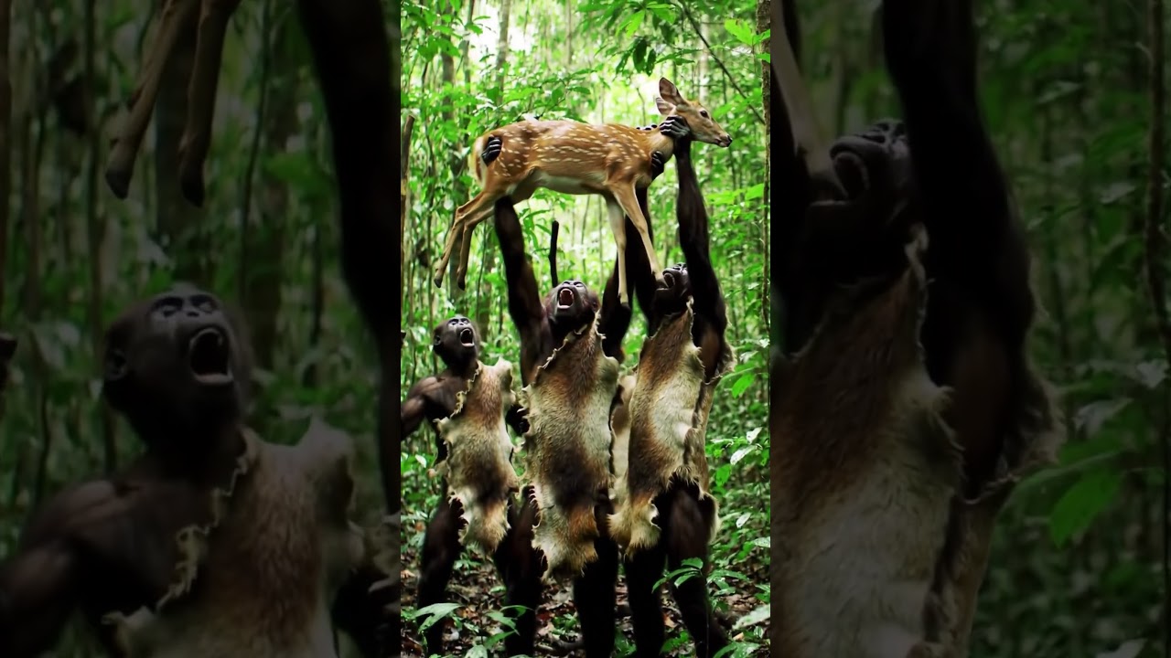 &ldquo;Survival in the Primitive Era&rdquo; #primitive #hominid #homosapien #wildlife