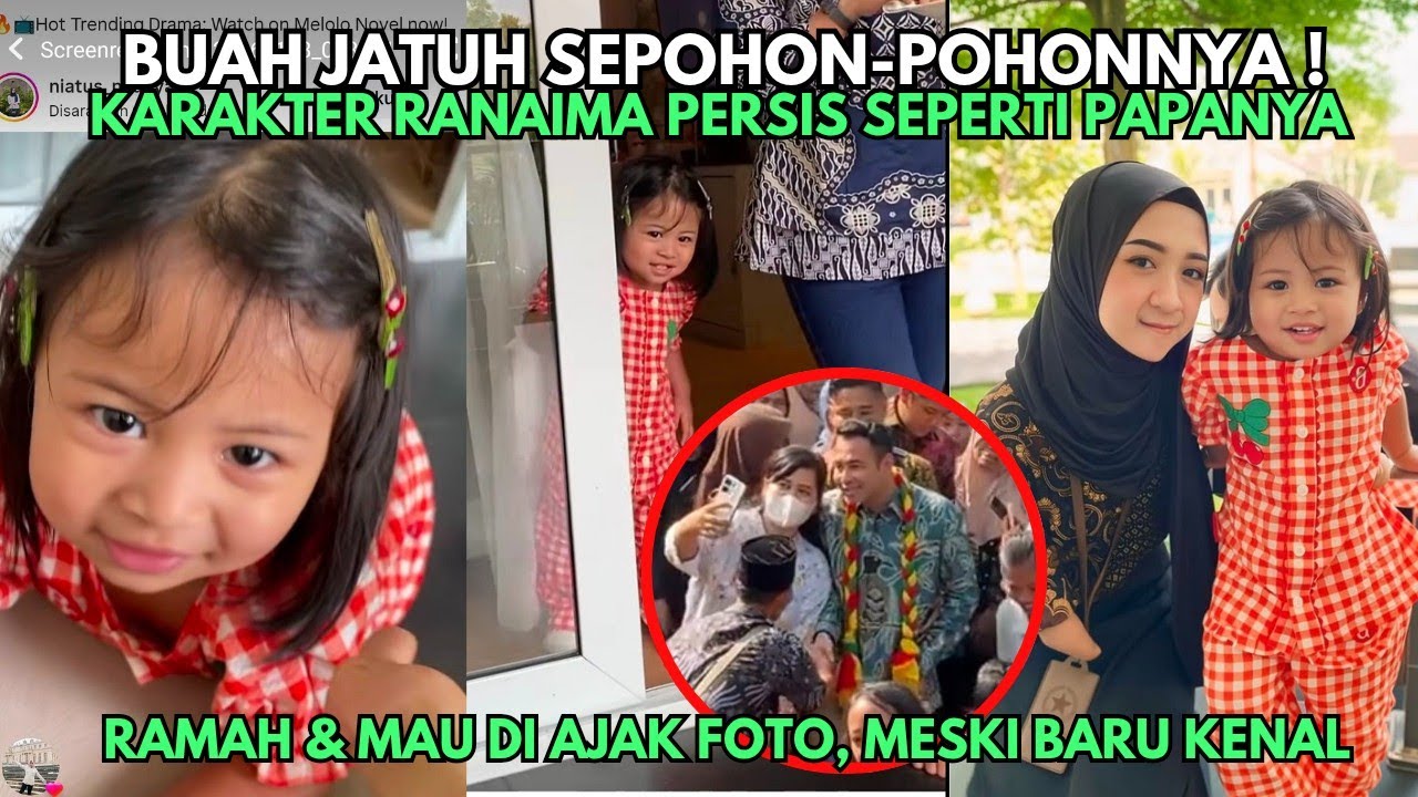 BUAH JATUH SEPOHON-POHONNYA‼️RANAIMA RAMAH BANGET KE ORANG BARU & MAU DI AJAK FOTO, PERSIS PAPANYA