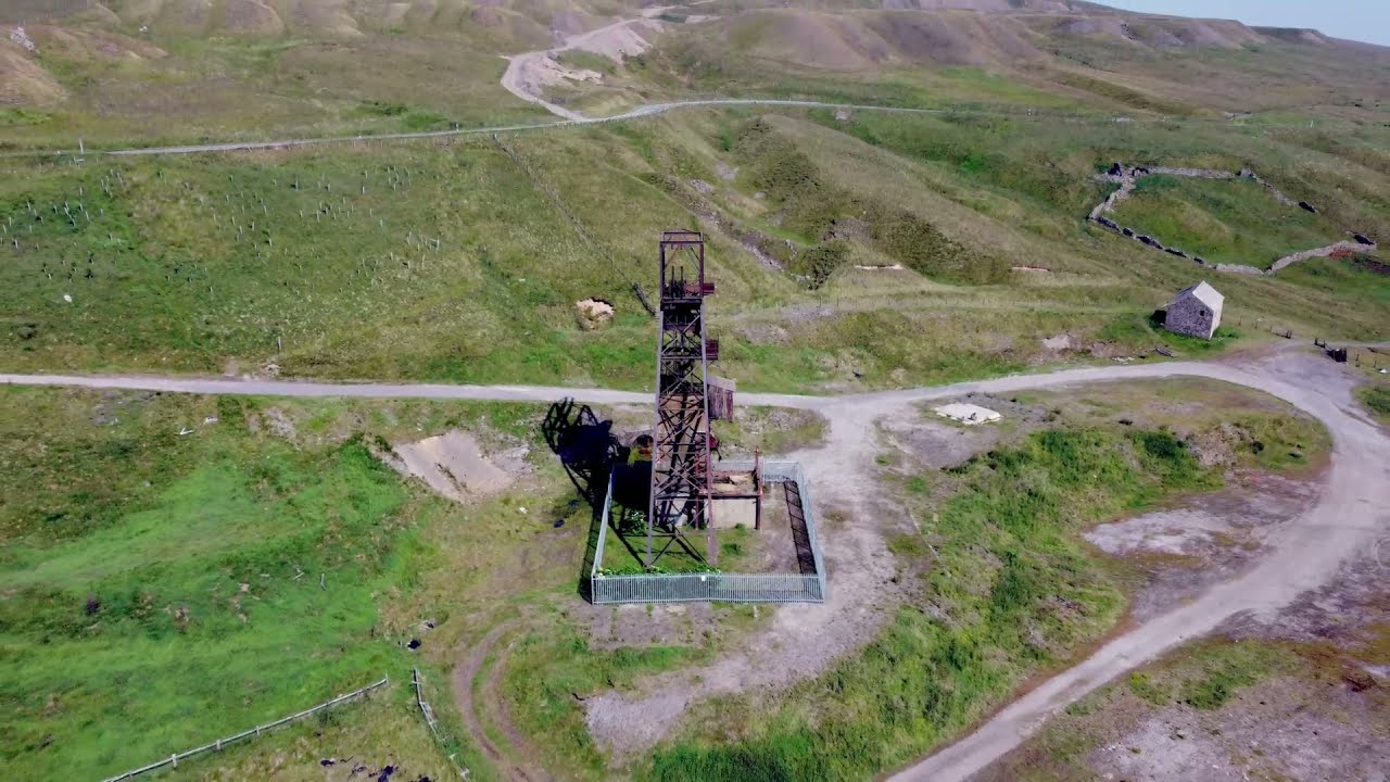 Exploring Grove Rake Mine County Durham In Weardale. SD, HD.