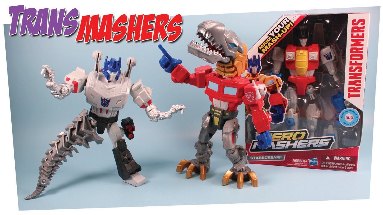 Transformers Hero Mashers Optimus Prime Megatron Grimlock Review
