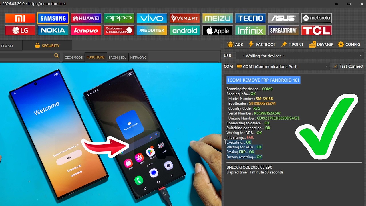 All Samsung FRP Bypass Android 16 | Samsung S23 Ultra Google Account Unlock Tool ✅