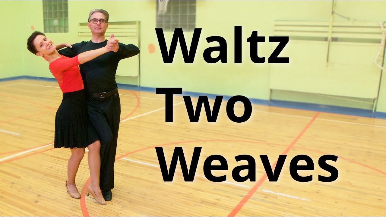 Waltz - Weave from Promenade Position and Weave in Waltz time | Dance Routine