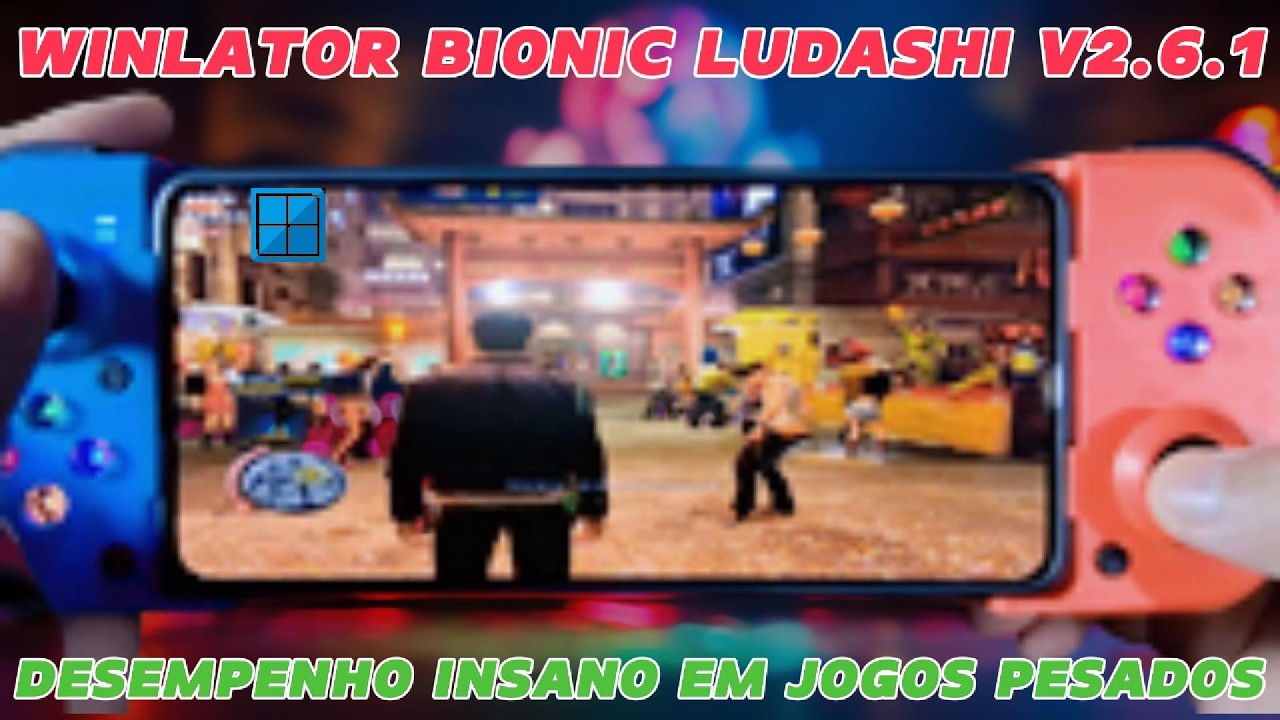 WINLATOR BIONIC LUDASHI V2.6.1 PERFORMANCE INSANA EM GPU ADRENO TESTE EM JOGOS PESADO!