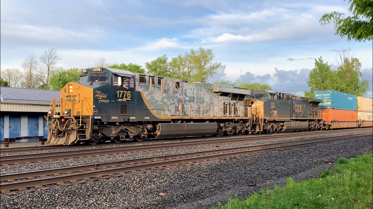 [HD 4K] Railfanning CSX Rochester Sub & West Shore Train Operations in Fairport, New York #subscribe