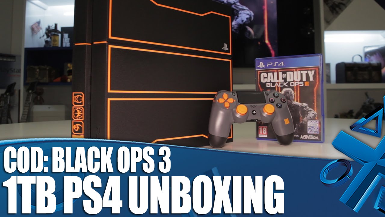 Call of Duty Black Ops 3 - Limited Edition 1TB PS4 Unboxing