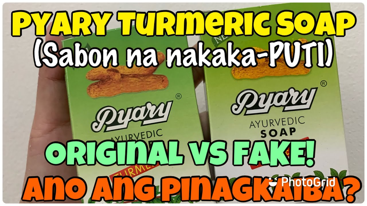 Pyary Soap - Original vs. Fake!