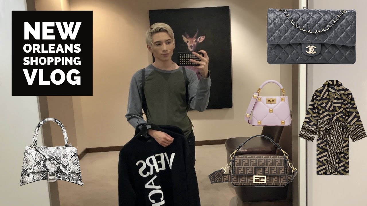 NEW ORLEANS-SAX FIFTH AVENUE SHOPPING VLOG! (CHANEL, PRADA & MORE)