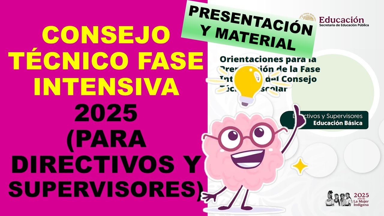 Soy Docente: CONSEJO TÉCNICO FASE INTENSIVA 2025 (PARA DIRECTIVOS Y SUPERVISORES)