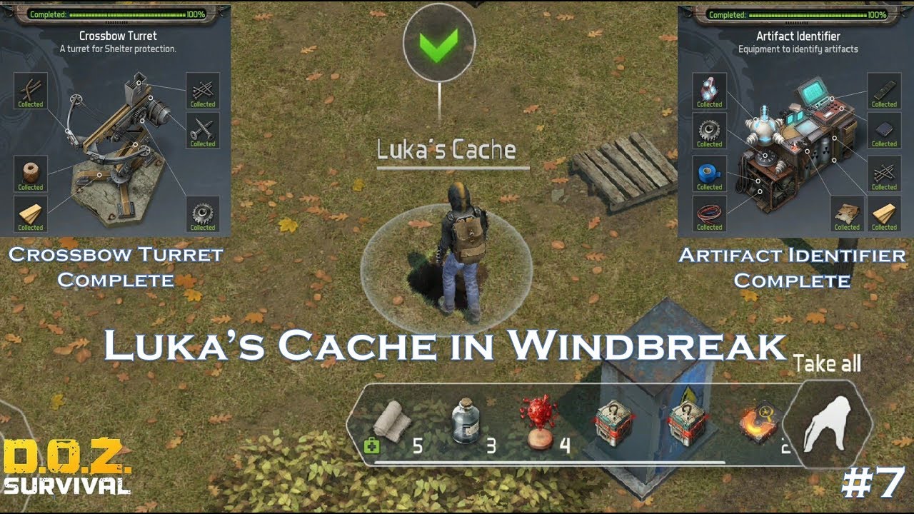 Luka's Cache in Windbreak - Dawn of Zombies