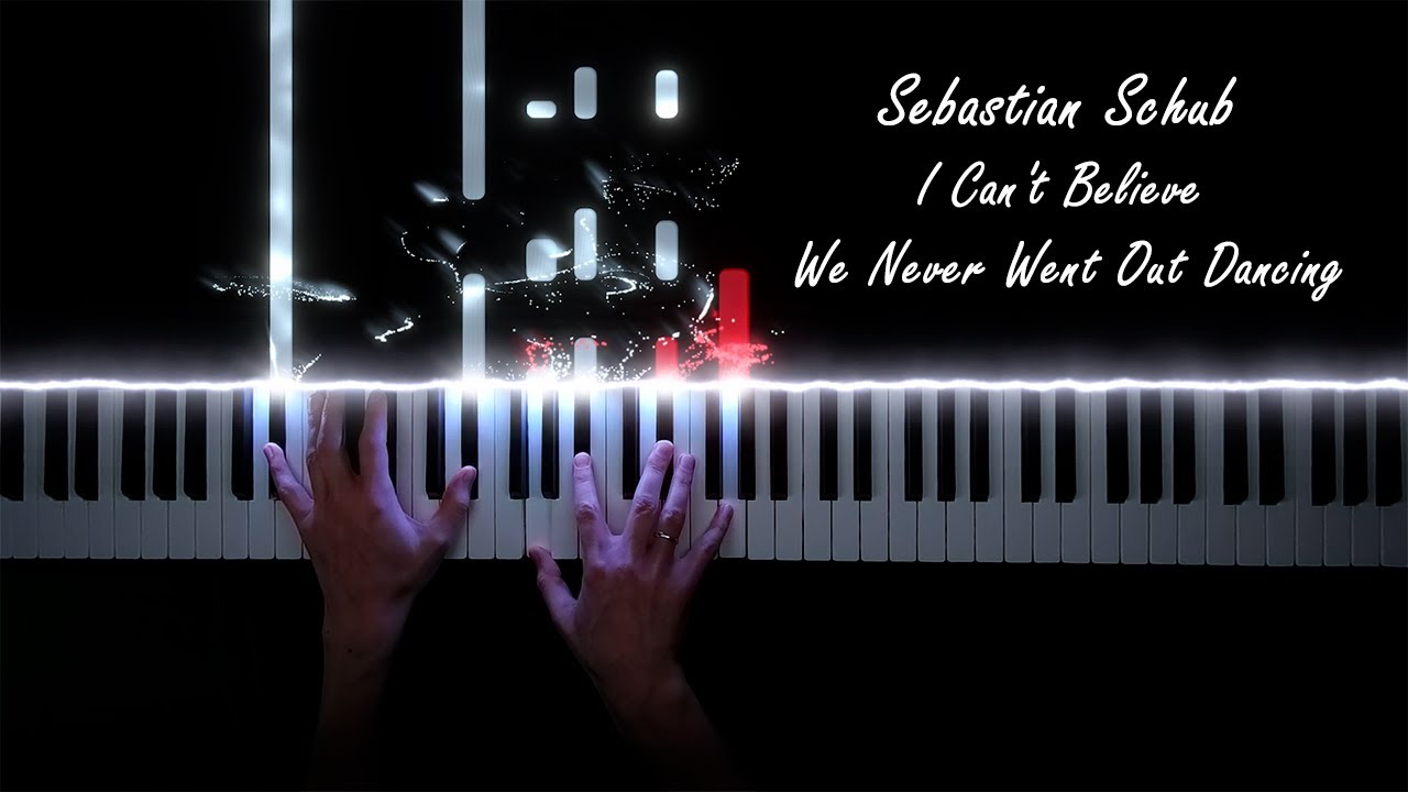 Sebastian Schub - I Can't Believe We Never Went Out Dancing (piano cover by ustroevv)