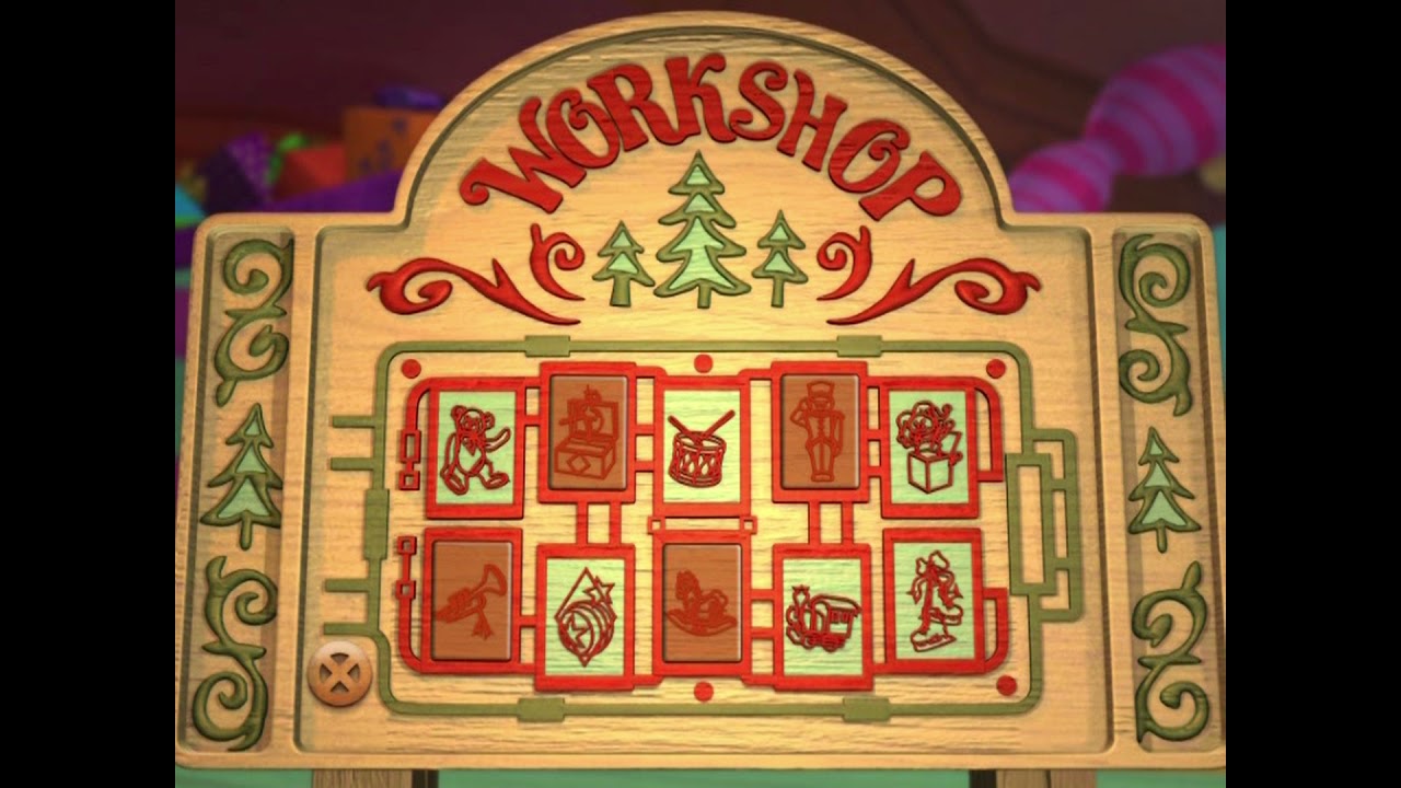 Santa's Workshop Challenge DVD Gameplay