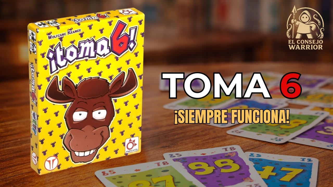Toma 6: el juego de cartas que siempre funciona (te lo explico rápido)