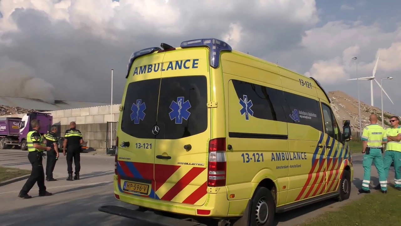 3 september 2017 Grote Brand Westelijk Havengebied AMSTERDAM