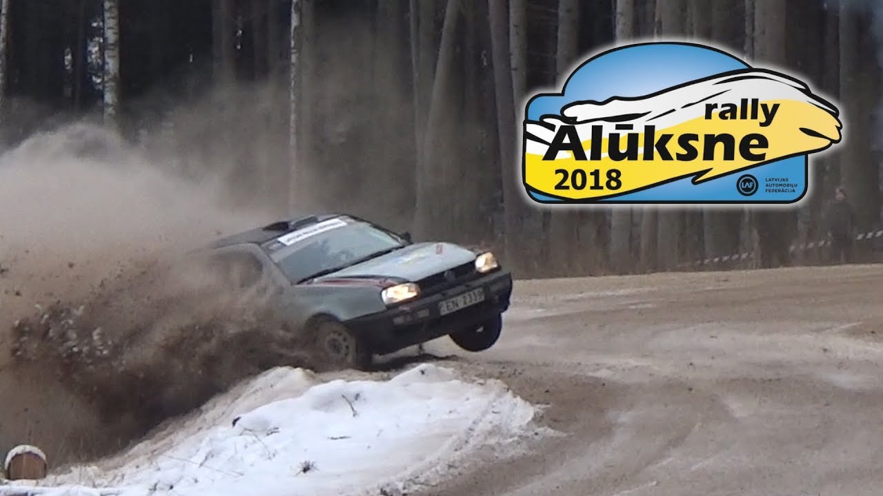 Rally Alūksne 2018. (Mistakes&crash)