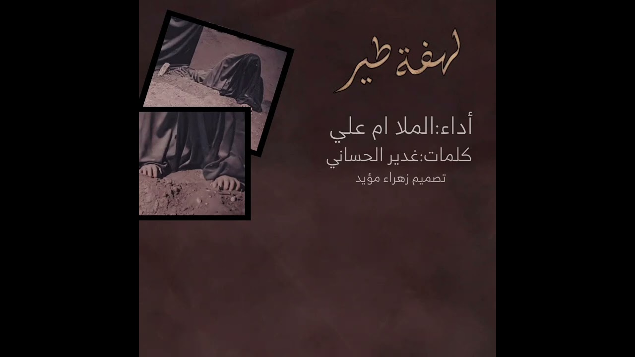 انهيار المعزيات والمله بقصيده (لهفه طير)بقلم الشاعره غدير الحساني اداء والحان الملا ام علي