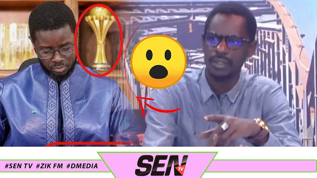 Analyse : Pourquoi l'image de Diomaye avec la Coupe de la CAN affole la toile ? Momo se prononce 