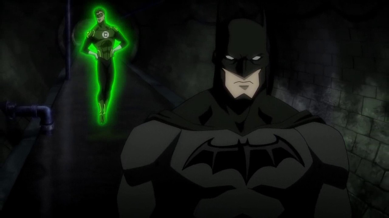 Batman y Linterna Verde - Conversacion Justice League War (2014)