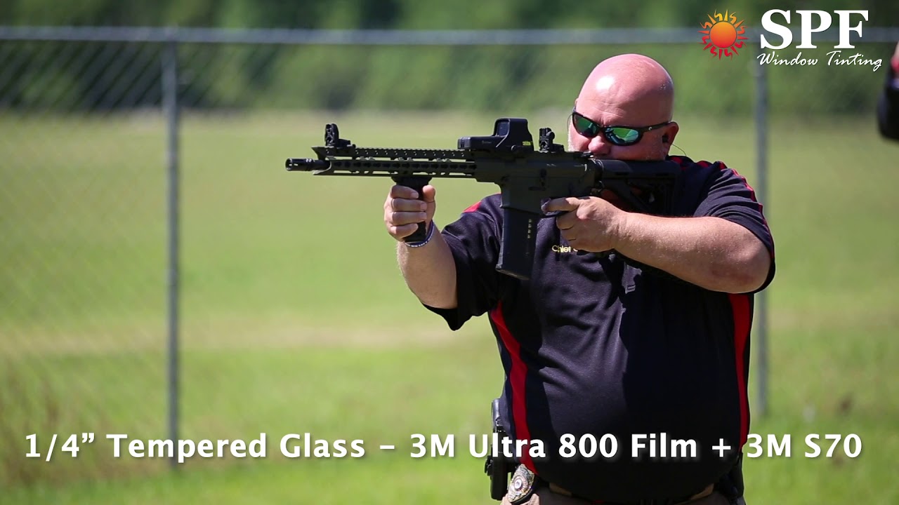 SPF Window Films - 3M Safety and Security Window Films - School Safety Film