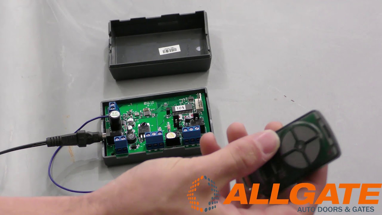 PTX 5 Remote programming instructions by Allgate