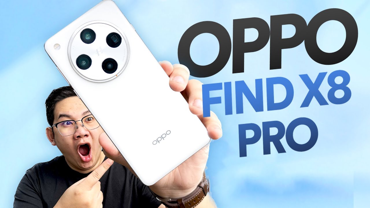 Trên tay OPPO Find X8 Pro xách tay: 4 camera 50MP + Dimensity 9400!