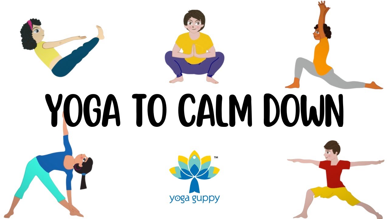 Yoga Poses for Anxiety for Children | Mindful practice to feel Calm | Yoga for Children | Yoga Guppy