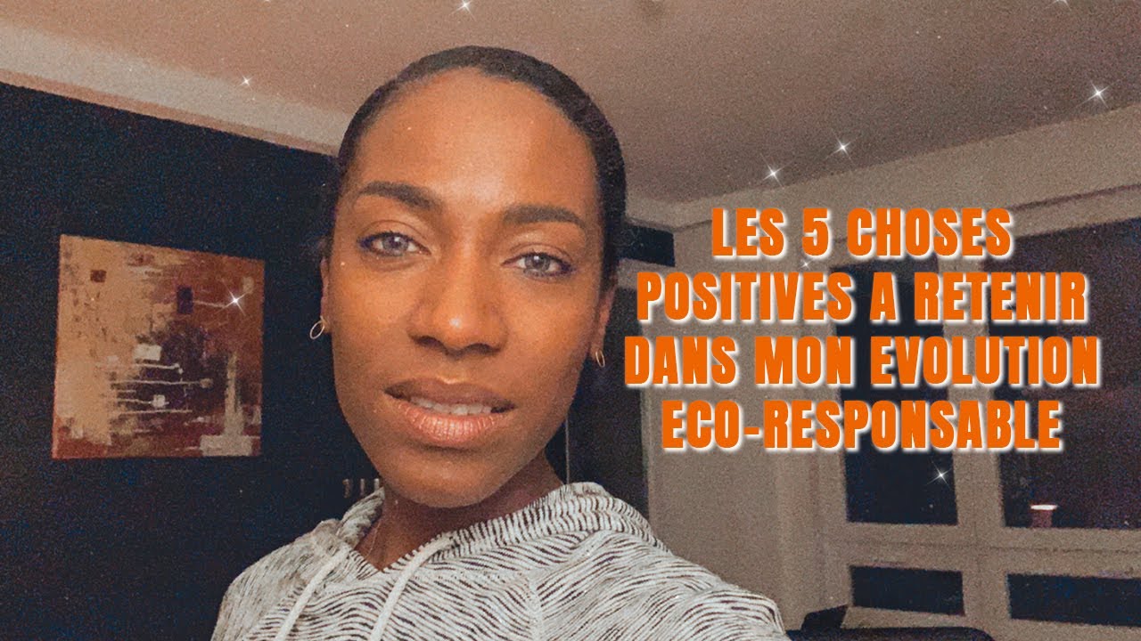 Vlog d'août: les 5 choses positives a retenir de évolution éco-responsable (26/31)- Thia Brownsugar