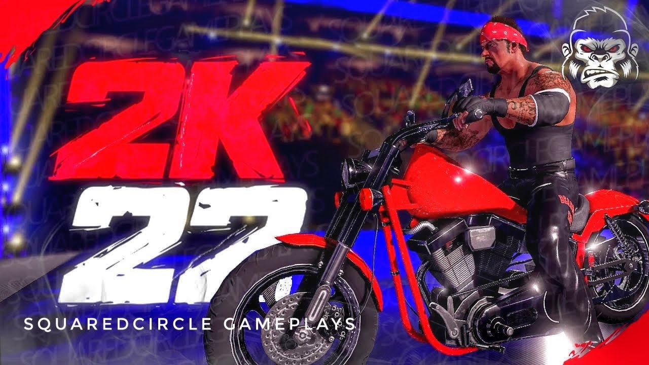 Undertaker 2002 w/ Brand New Updated Motorcycle | New WWE 2K22 Mods