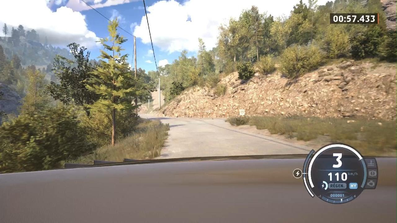 Essai Monte-Carlo le Perthus WRC 1