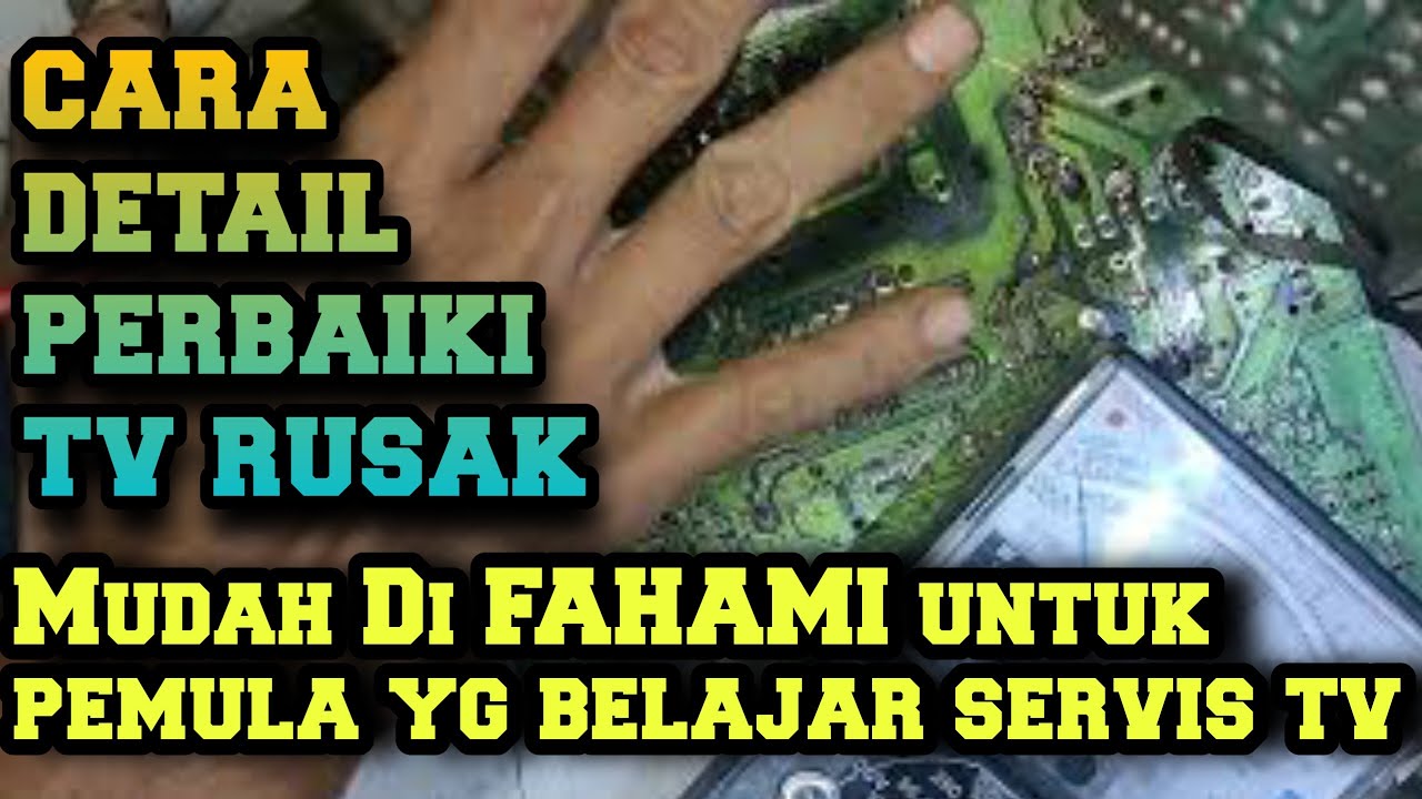 vlog 201 PELAJARI DAN FAHAMI PENTING‼️TEGANGAN DROP TV TIDAK START..