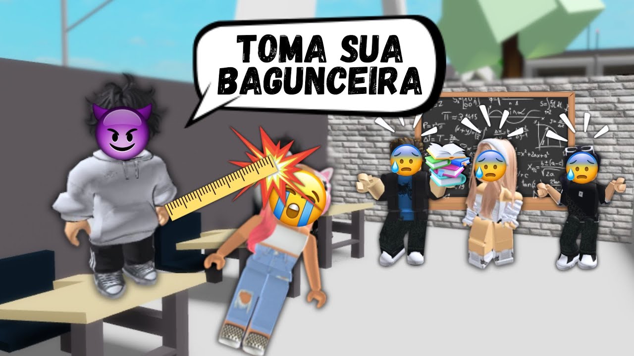O professor malvado que fazia injustiça com a aluna e se deu mal !! - HISTÓRIA DE ROBLOX