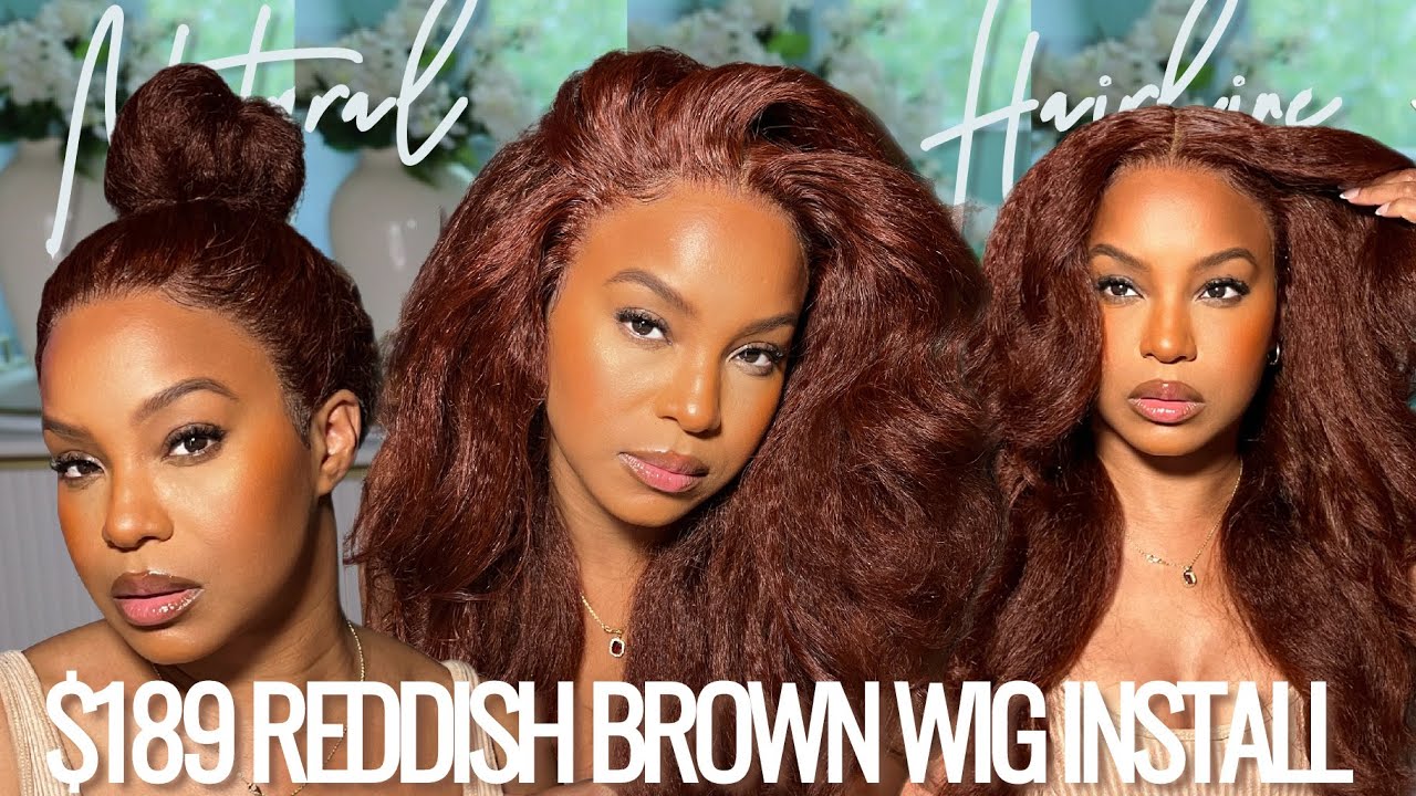 $189?! The MOST NATURAL looking KINKY STRAIGHT WIG TUTORIAL FOR BEGINNERS | *DETAILED* | KLAIYI HAIR