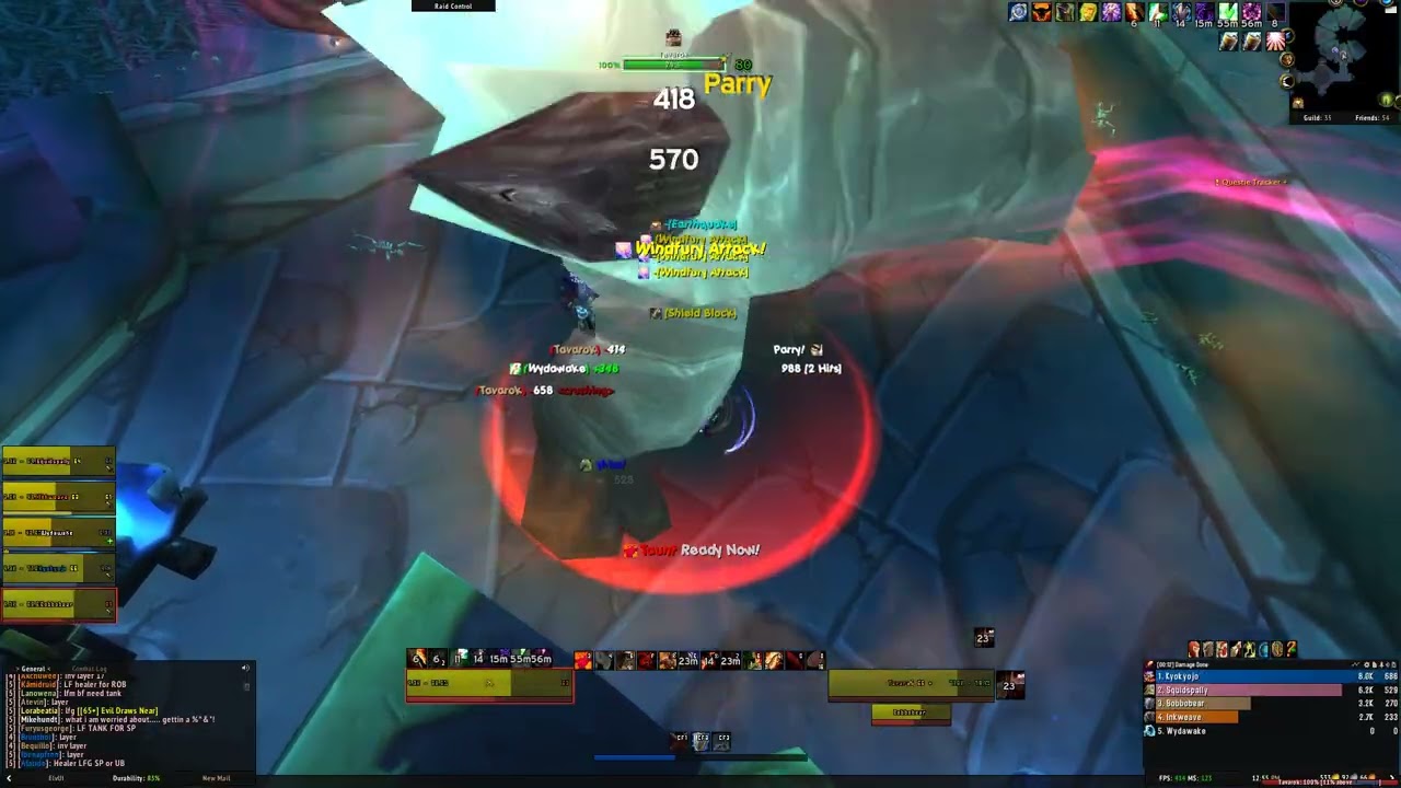 TBC Classic Prot Warrior Tank Mana Tombs
