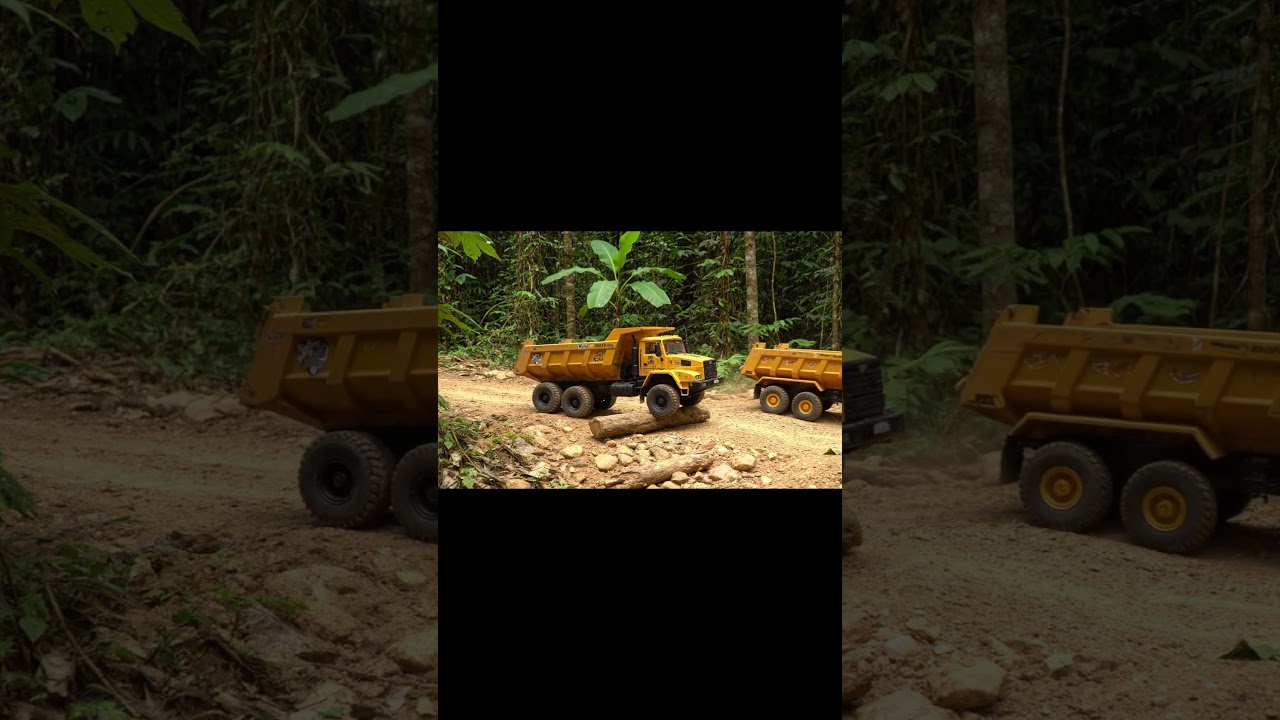 Heavy Duty RC Equipment Making Roadwork Look Real