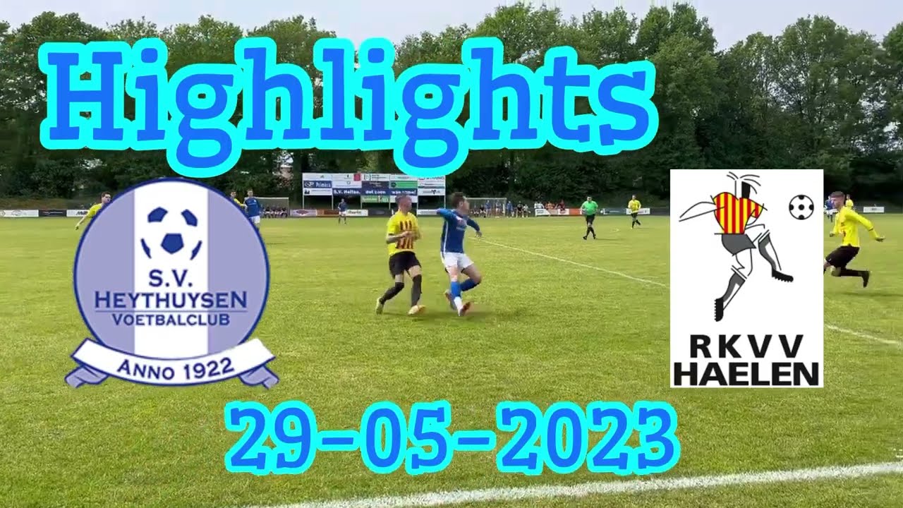 HIGHLIGHTS S.v. HEYTHUYSEN VS. RKVV HAELEN FIRST TEAM (3-1) #sports #football