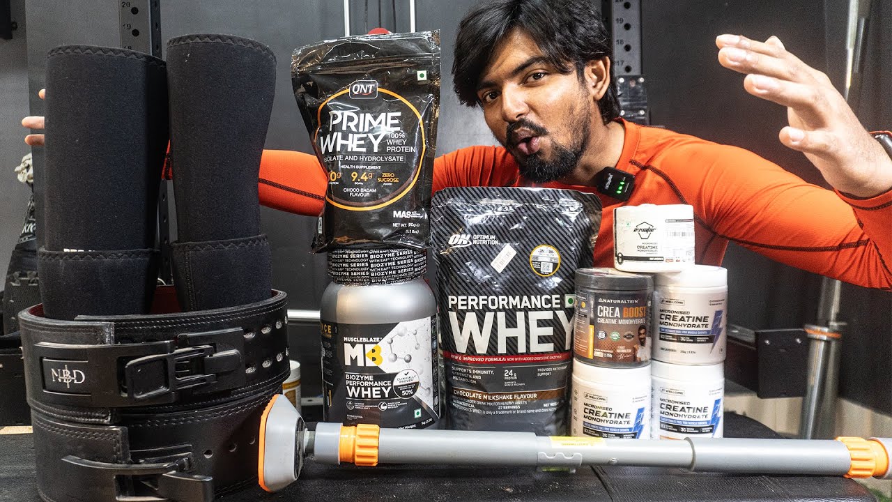 🔥 100K Subscribers SPECIAL GIVEAWAY! Win Whey Protein, Creatine, Lever belts, Knee sleeves & more!