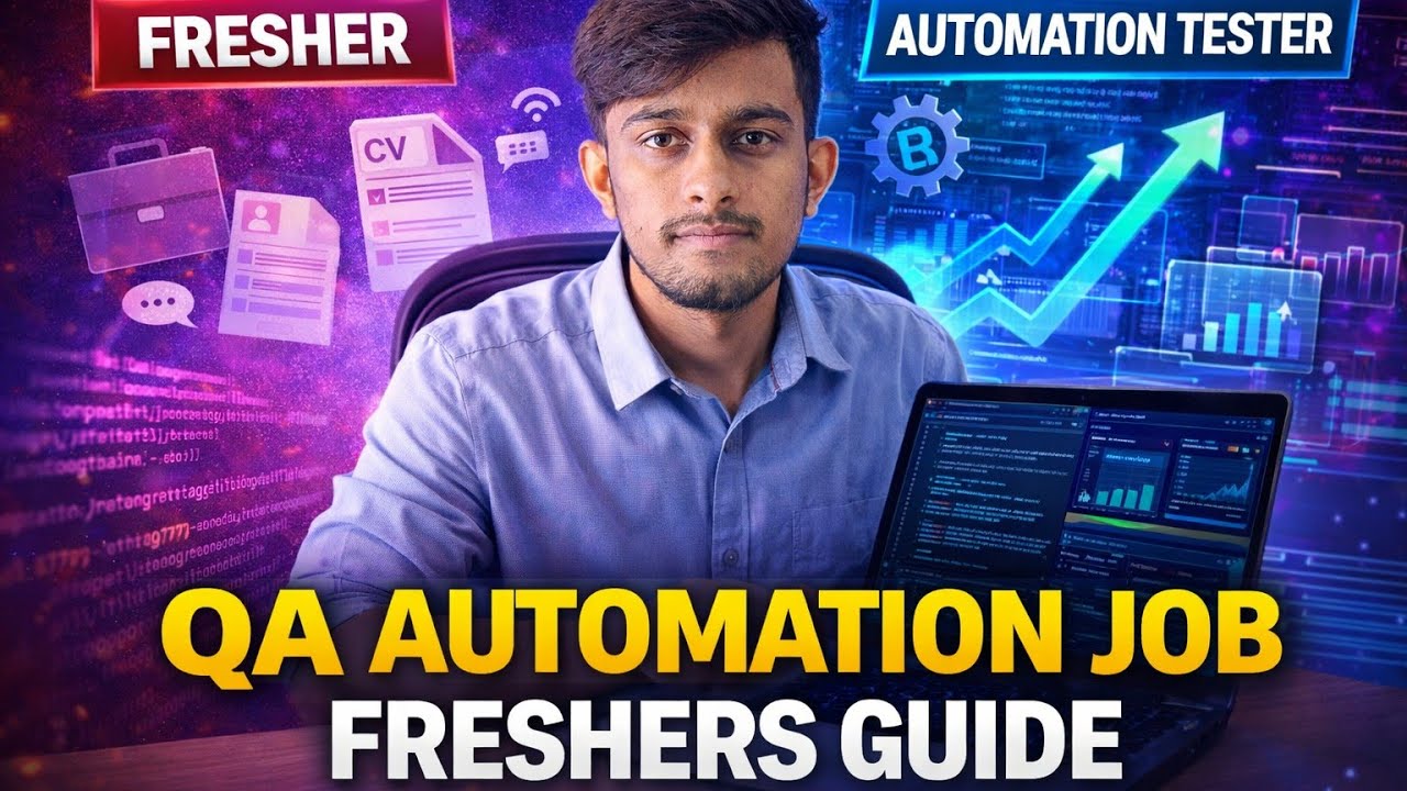 How To Get A Job In QA Automation Tester as a Fresher | What Is Future Of Automation Tester 