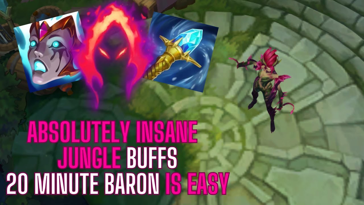 NEW PATCH 3.14 ZYRA JUNGLE 2:59 Clear | 20 Minute Baron is Possible EVERY Game
