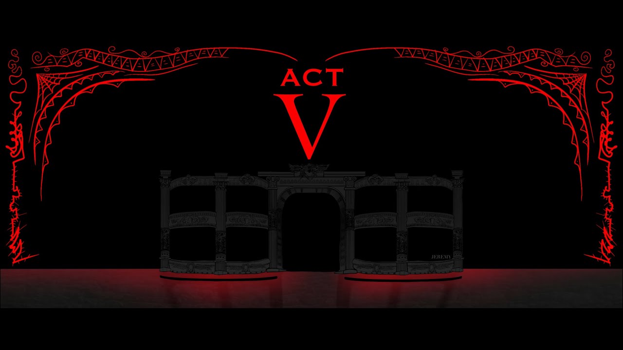 LADY GAGA  - ACT V - THE LOST ECHOES OF THE NOCTURNAL MISTRESS - THE MAYHEM BALL MOVIE ANIMATION 