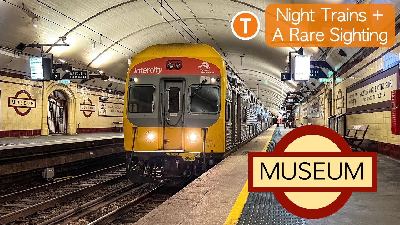 Transport for Sydney Vlog 972: Museum Part 8 - Night Trains + A Rare Sighting