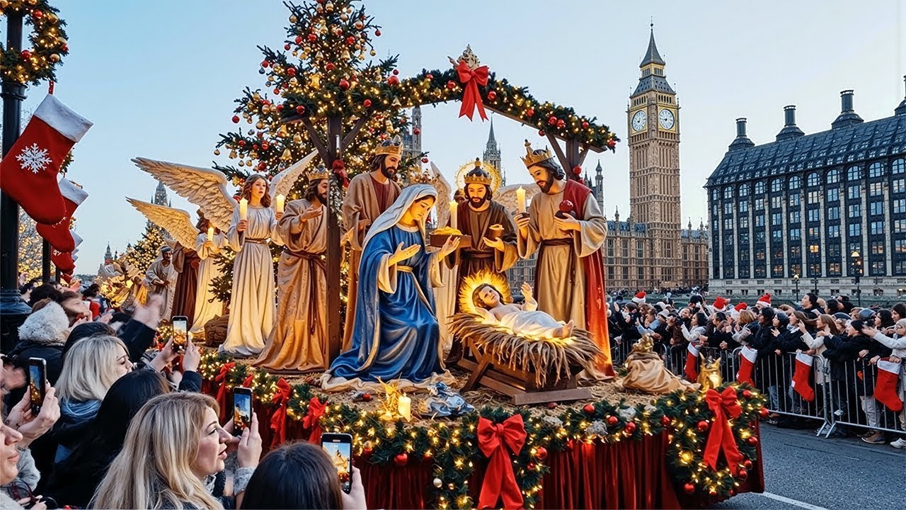 London Christmas Parade ✨ Journey Of Jesus | Ancient Nativity Procession 2025