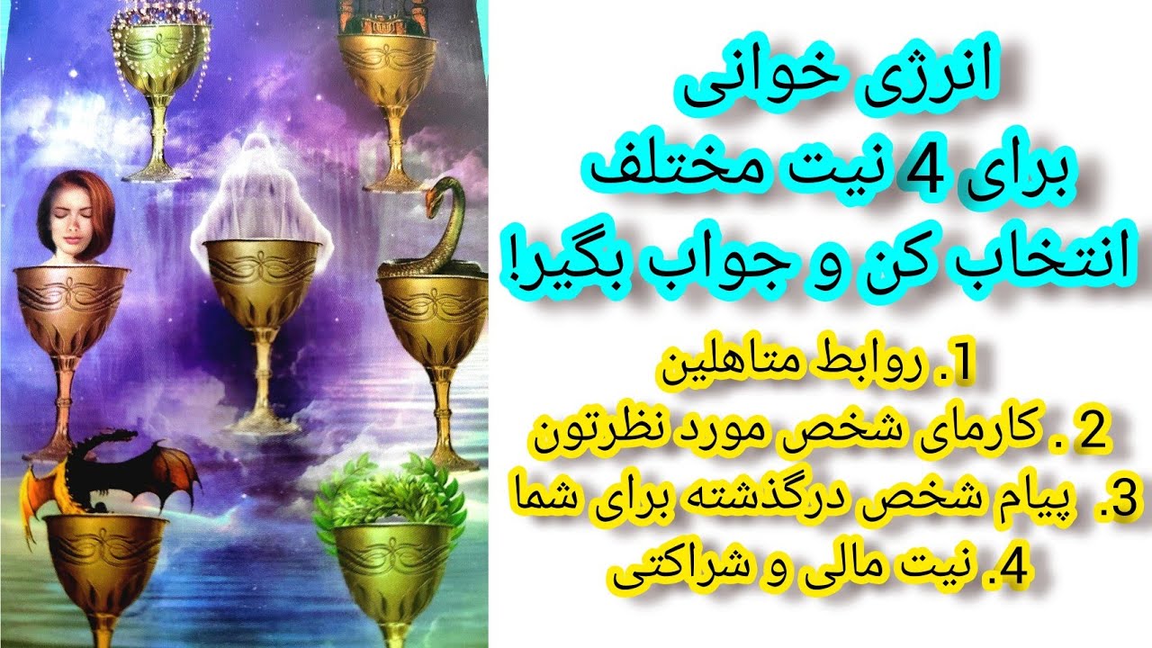 انرژی خوانی در مورد روابط متاهلین👨‍👩‍👧، کارما♾️، پیام شخص درگذشته✝️ و مسائل مالی💰نیت کن و جواب بگیر.