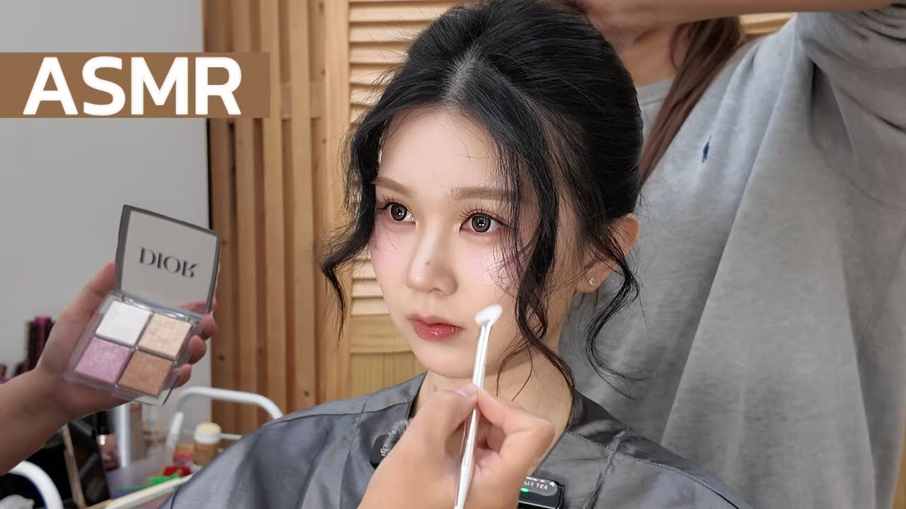 ASMR 🎧| Immersive Session at a Cheongdam Makeup Studio
