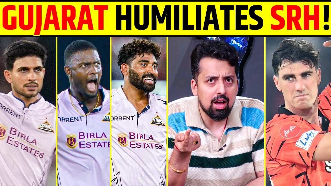 GUJARAT TITANS HUMILIATES SUNRISERS HYDERABAD, GT KA QUALIFIER 1 PAKKA? #gtvssrh #ipl2026