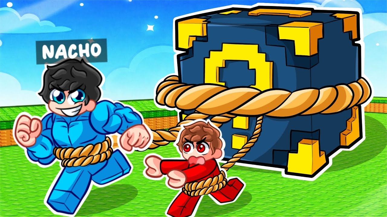 Me Puse MAMAD&Iacute;SIMO para Conseguir Lucky Blocks en Roblox...