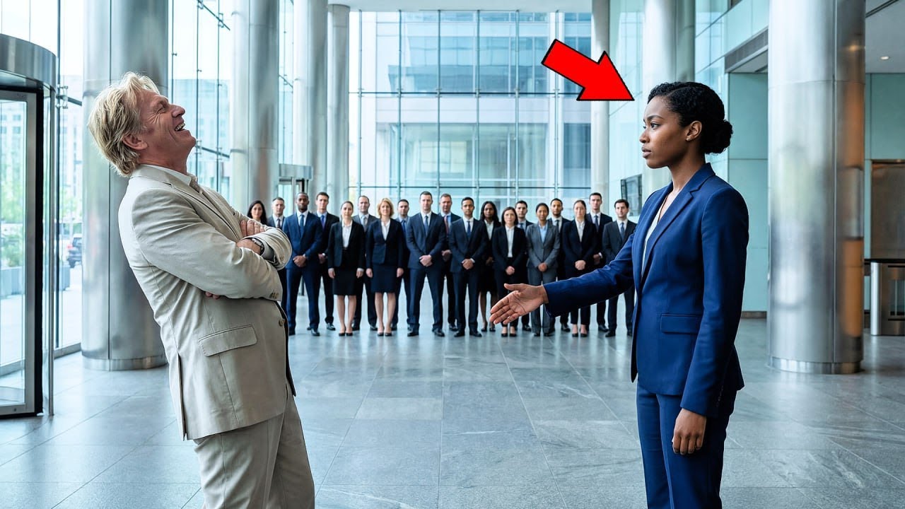 Racist Boss Refused a Handshake from a Black Investor, Only to End Up Begging for His Job.