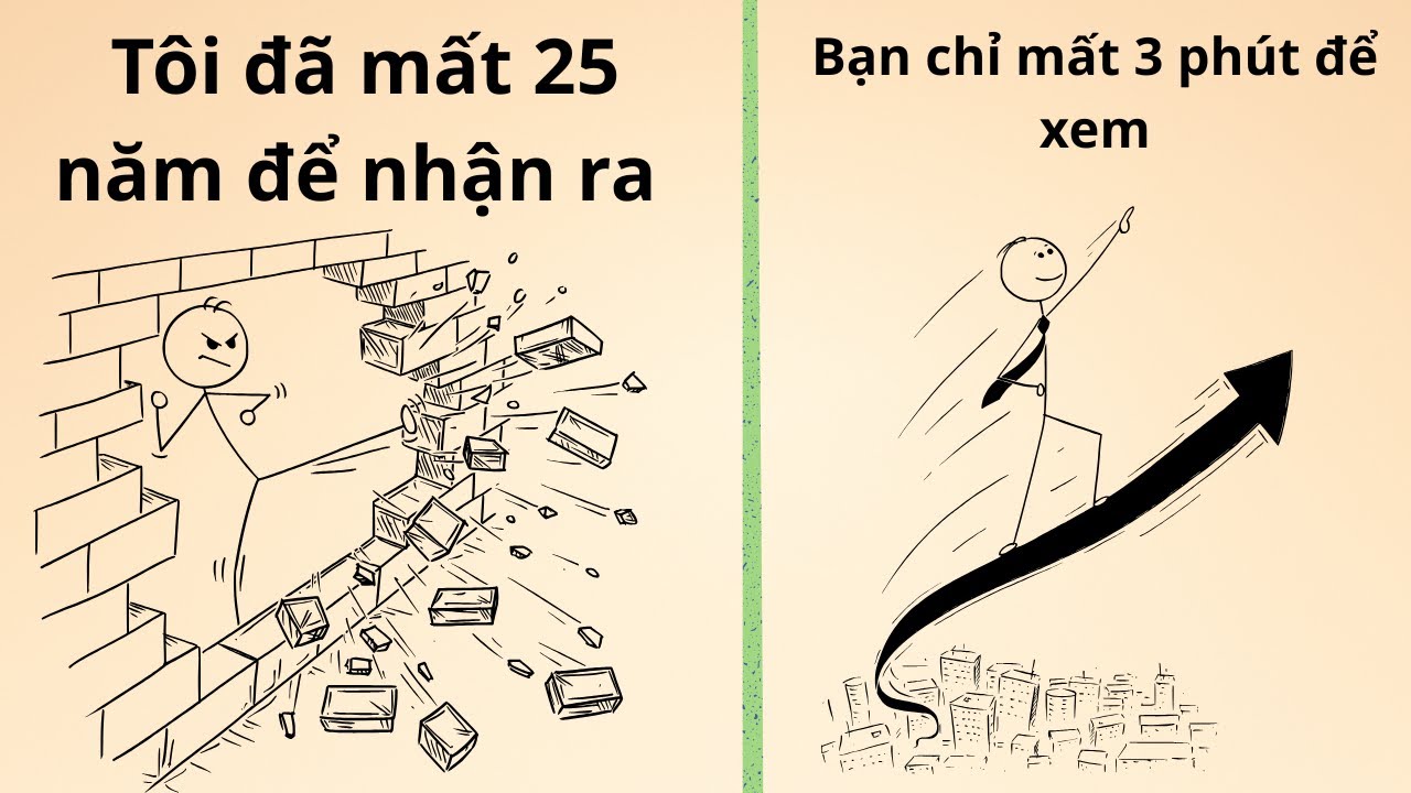 Tôi mất hơn 25 năm mới nhận ra điều mà tôi sẽ nói với bạn trong 3 phút nữa